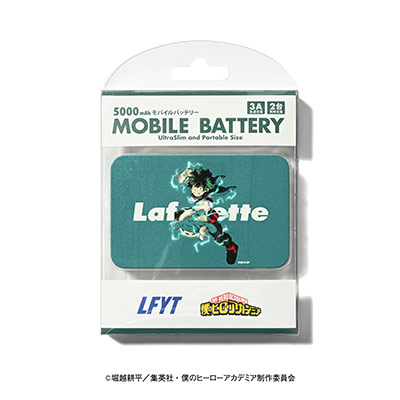 LFYT(エルエフワイティー)/ LFYT×僕のヒーローアカデミア エルエフワイティー MOBILE BATTERY 緑谷出久