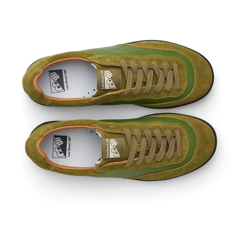 LAST RESORT AB（ラスト リゾート エービー）/ Suede Leather Lo -Cedar Green-