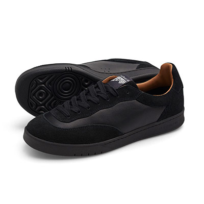 LAST RESORT AB（ラスト リゾート エービー）/ Suede Leather Lo -BLACK/BLACK-