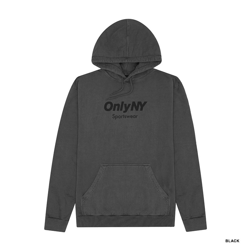 ONLY NY(オンリーニューヨーク)/ SPORTSWEAR LOGO HOODIE -2.COLOR-