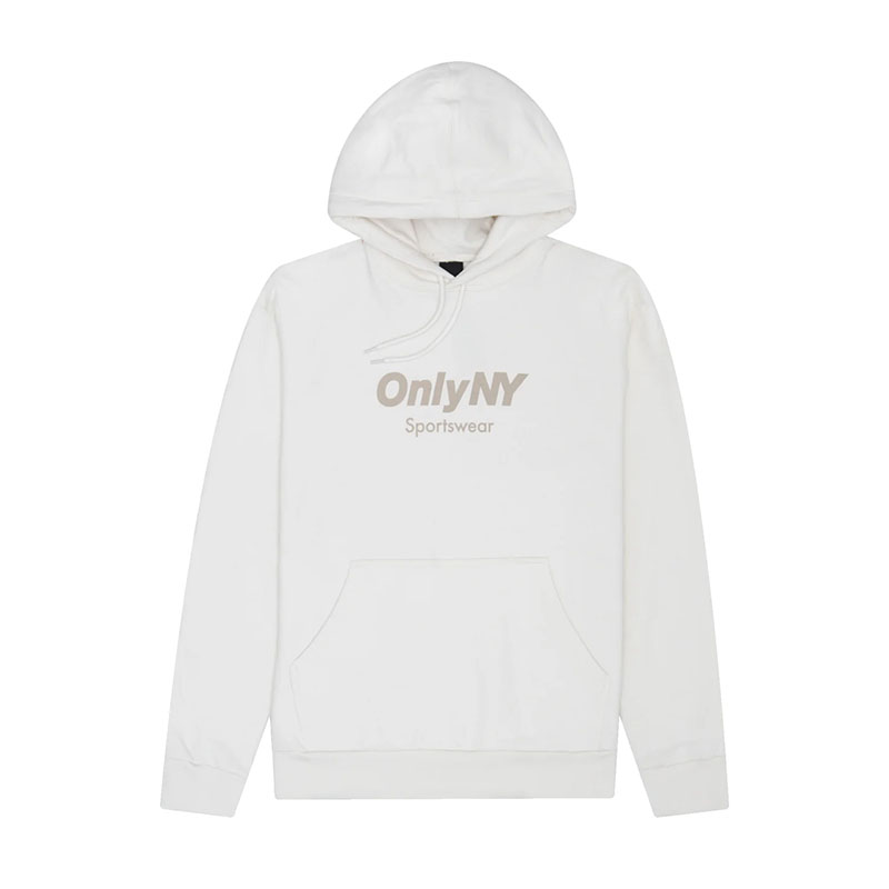 ONLY NY(オンリーニューヨーク)/ SPORTSWEAR LOGO HOODIE -2.COLOR-(NATURAL)