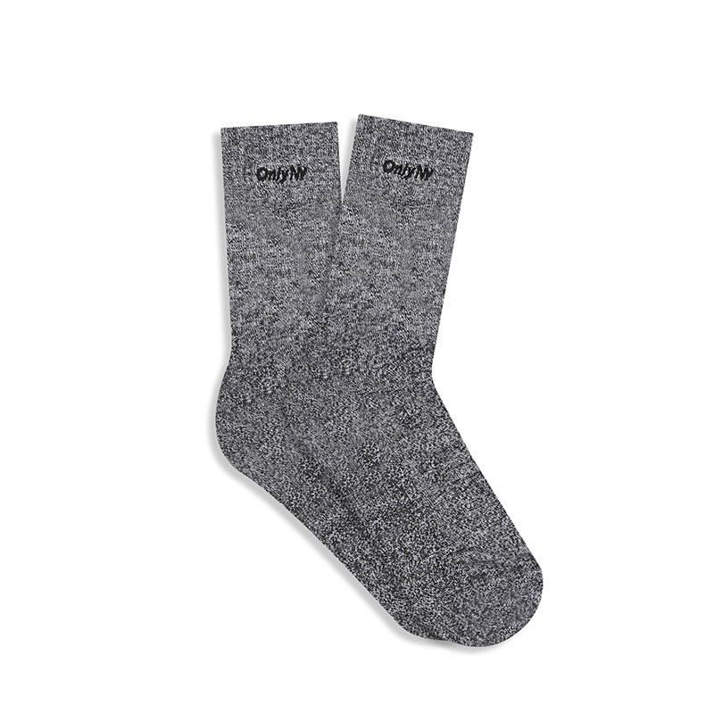 ONLY NY(オンリーニューヨーク)/ WARLED COTTON SOCK -2.COLOR-(BLACK)