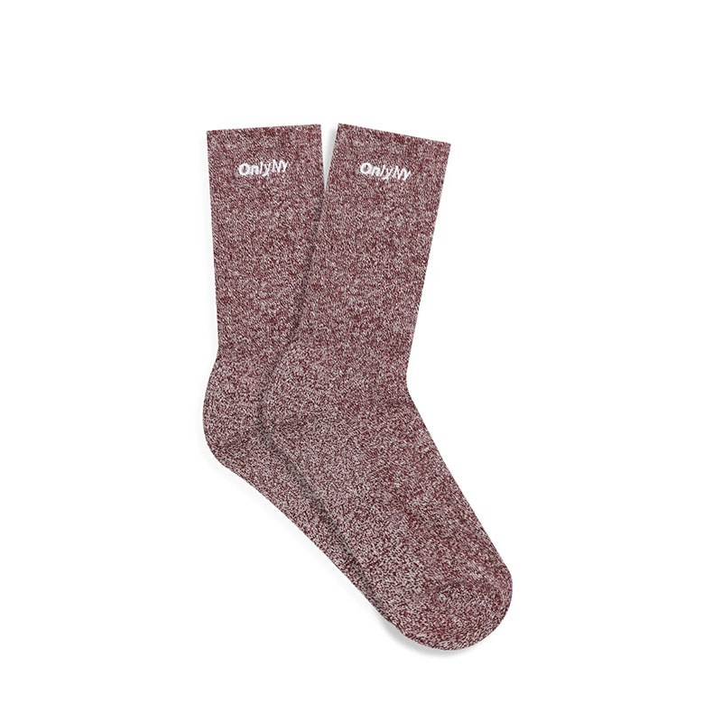 ONLY NY(オンリーニューヨーク)/ WARLED COTTON SOCK -2.COLOR-(RED)