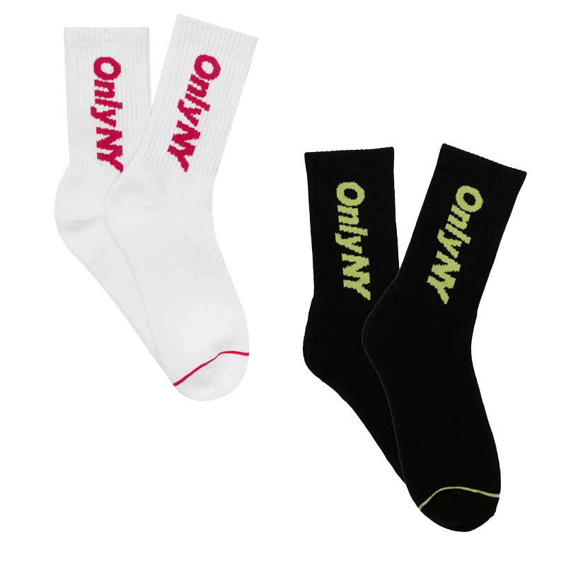 ONLY NY(オンリーニューヨーク)/ CORE LOGO SOCK -2.COLOR-