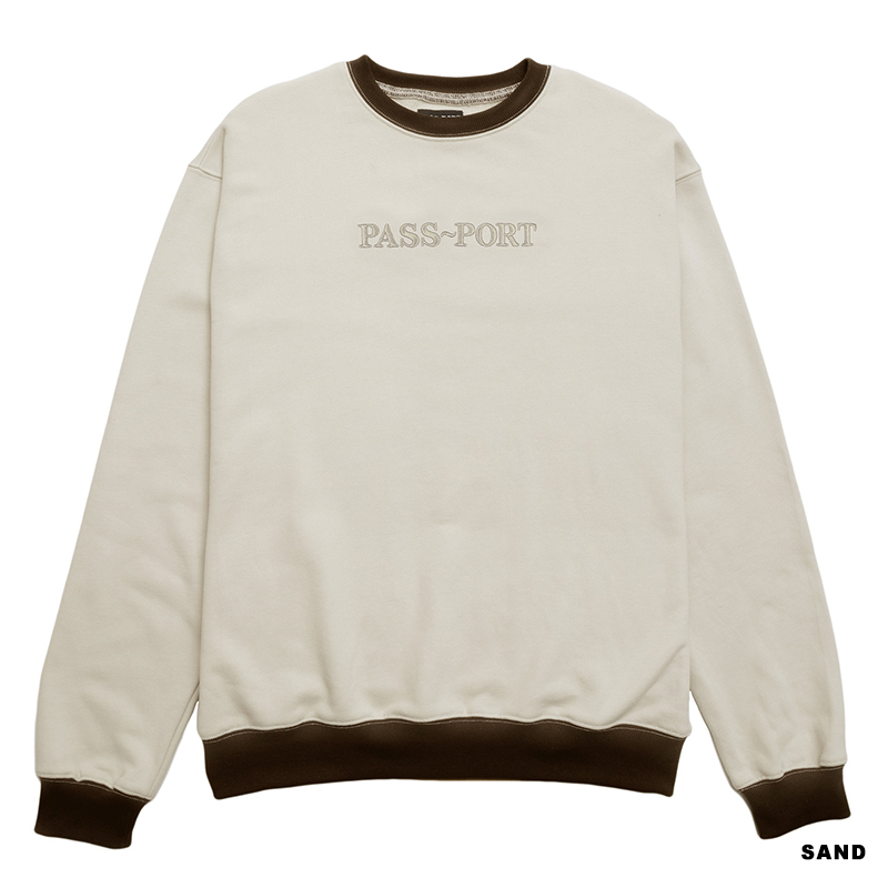 PASS PORT(パスポート)/ Organic Tonal Sweater -3.COLOR-(SAND)