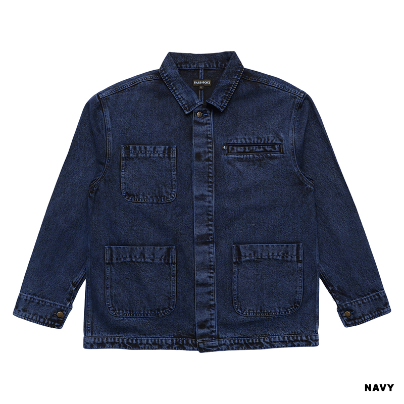 PASS PORT(パスポート)/ Workers Club Painters Jacket -2.COLOR-(NAVY)