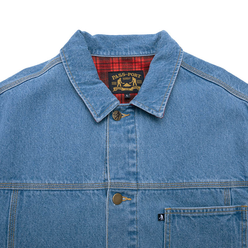 PASS PORT(パスポート)/ Workers Club Lined Denim Jacket -2.COLOR-