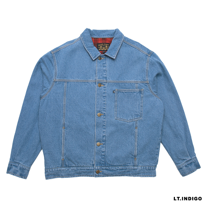 PASS PORT(パスポート)/ Workers Club Lined Denim Jacket -2.COLOR-(LT.INDIGO)
