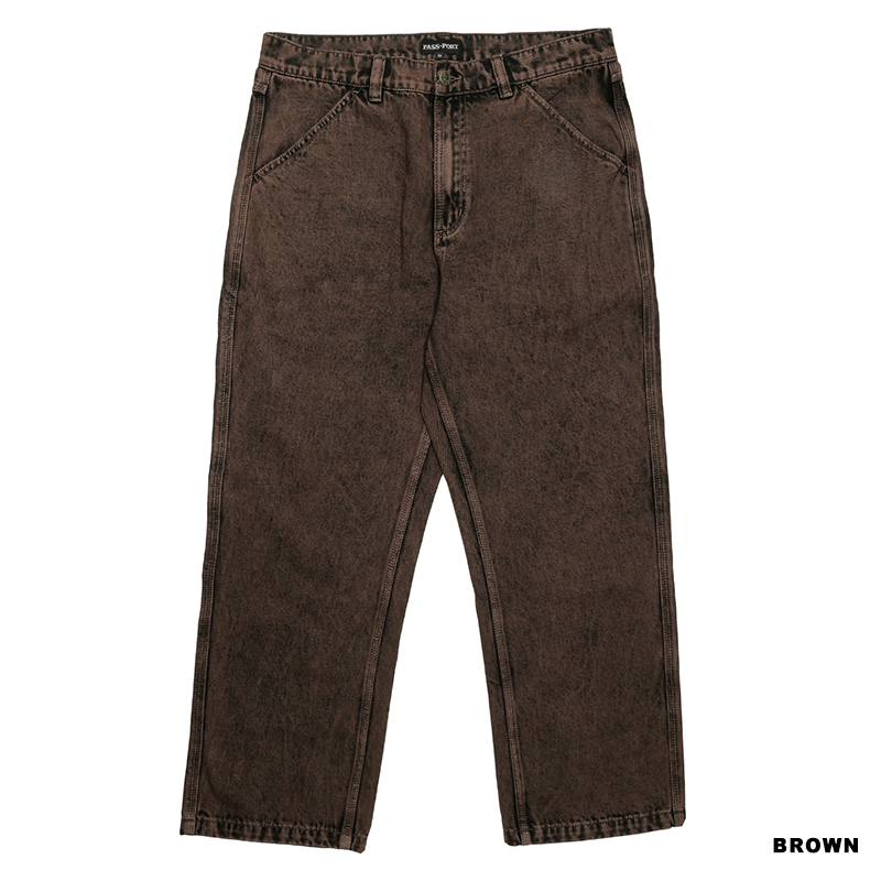 PASS PORT(パスポート)/ Workers Club Jean -3.COLOR-(BROWN)