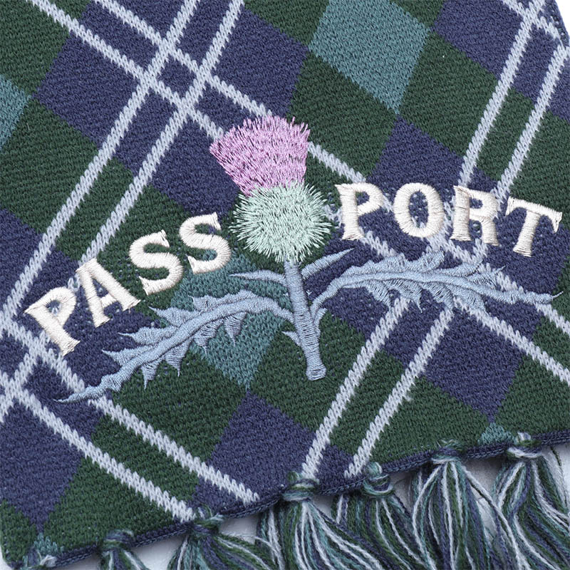 PASS PORT(パスポート)/ Thistle Scarff -3.COLOR-