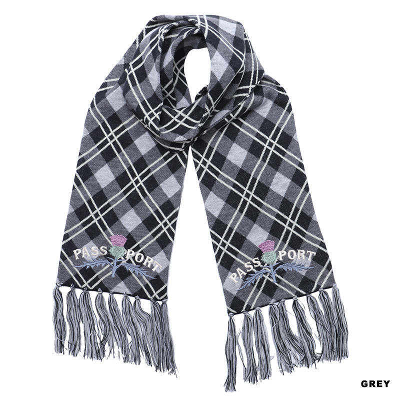 PASS PORT(パスポート)/ Thistle Scarff -3.COLOR-