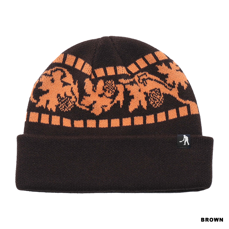 PASS PORT(パスポート)/ Vine Beanie -3.COLOR-(BROWN)