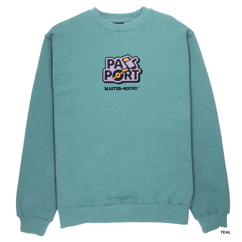 PASS PORT(パスポート)/ MASTER SOUND EMBROIDERED SWEATER -2.COLOR-