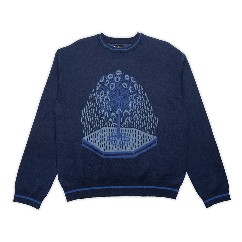 PASS PORT(パスポート)/ KINGS X FOUNTAIN MOHAIR SWEATER -3.COLOR-(NAVY)