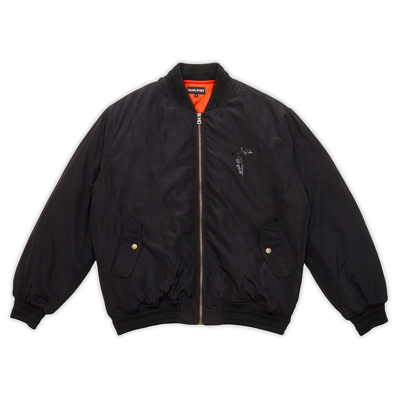 PASS PORT(パスポート)/ LINE WORX FREIGHT JACKET -2.COLOR-(BLACK)