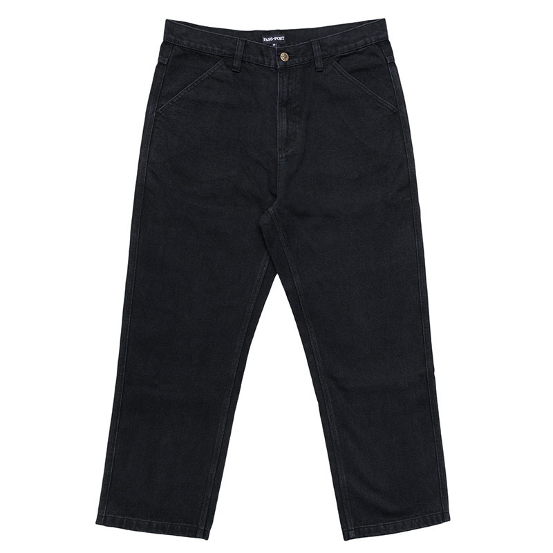 PASS PORT(パスポート)/ WORKERS CLUB JEANS -4.COLOR-(W.BLACK)
