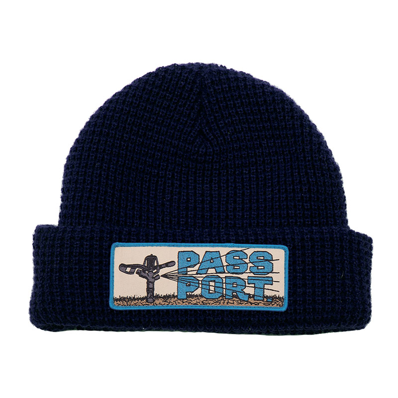 PASS PORT(パスポート)/ WATER RESTRICTIONS BEANIE -2.COLOR-(NAVY)