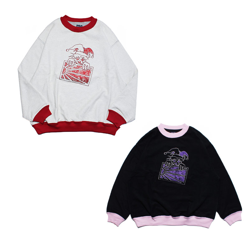 RASSVET(ラスベート)/ CLOWN SWEATSHIRT -2.COLOR-