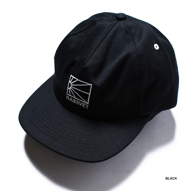 RASSVET(ラスベート)/ 5 PANEL LOGO CAP -2.COLOR-