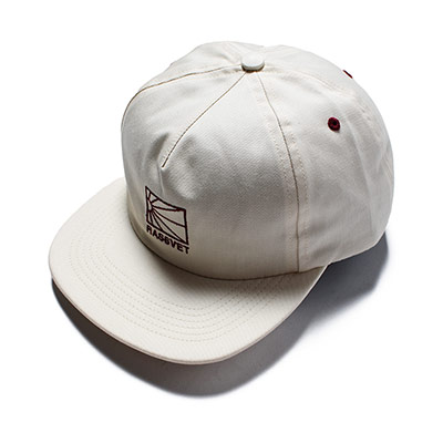 RASSVET(ラスベート)/ 5 PANEL LOGO CAP -2.COLOR-