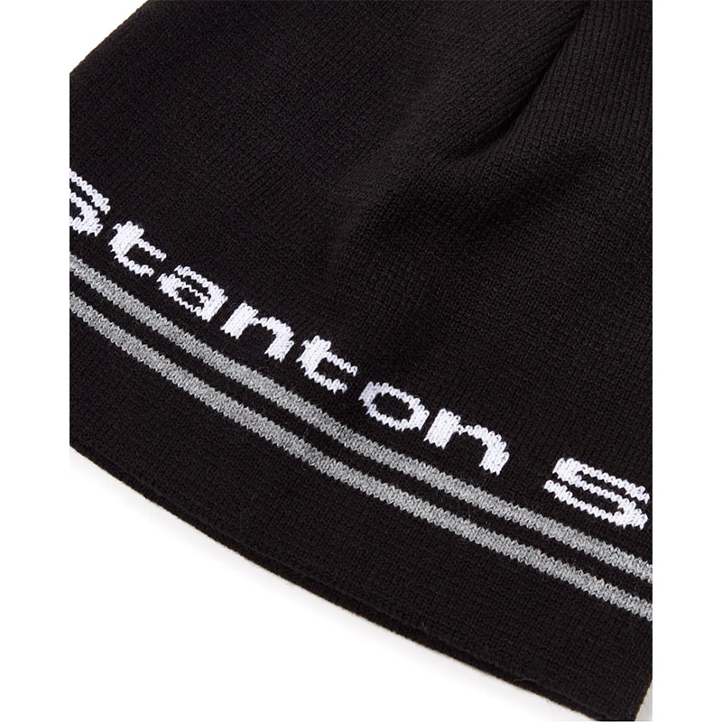 STANTON STREET SPORTS(スタントンストリートスポーツ)/ SSS CORE BEANIE -BLACK-