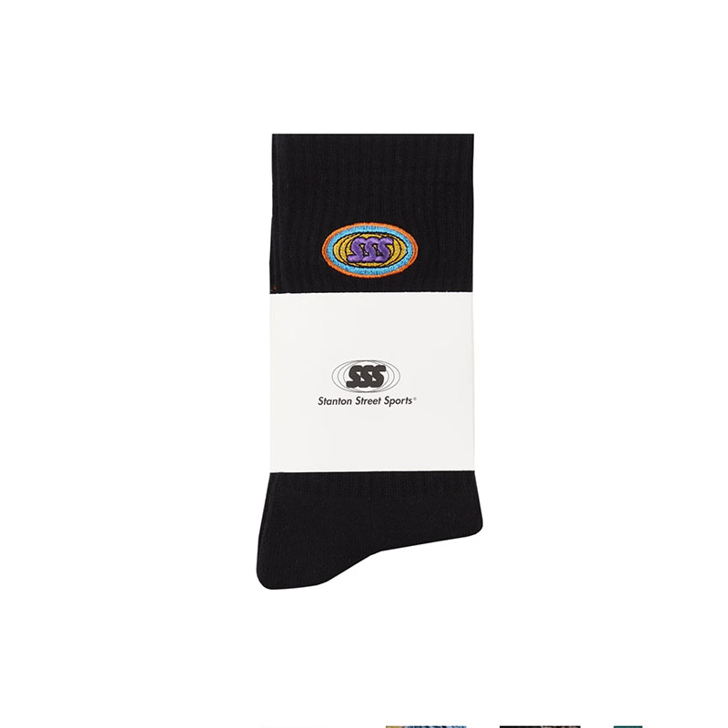 STANTON STREET SPORTS(スタントンストリートスポーツ)/ SSS SECURITY LOGO SOCKS -2COLOR-