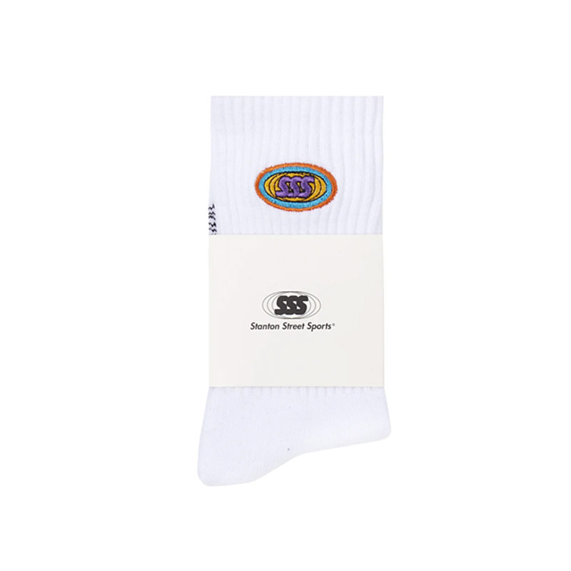 STANTON STREET SPORTS(スタントンストリートスポーツ)/ SSS SECURITY LOGO SOCKS -2COLOR-