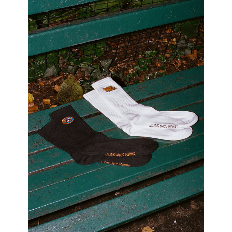 STANTON STREET SPORTS(スタントンストリートスポーツ)/ SSS SECURITY LOGO SOCKS -2COLOR-