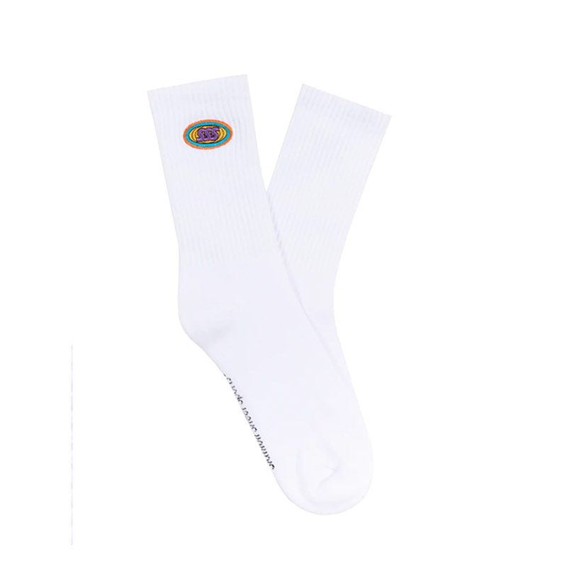 STANTON STREET SPORTS(スタントンストリートスポーツ)/ SSS SECURITY LOGO SOCKS -2COLOR-(WHITE)