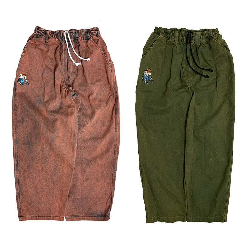 TELEVISI STAR(テレビジスター)/ BAGGY OG PANTS SUNFLOWERS -2.COLOR-