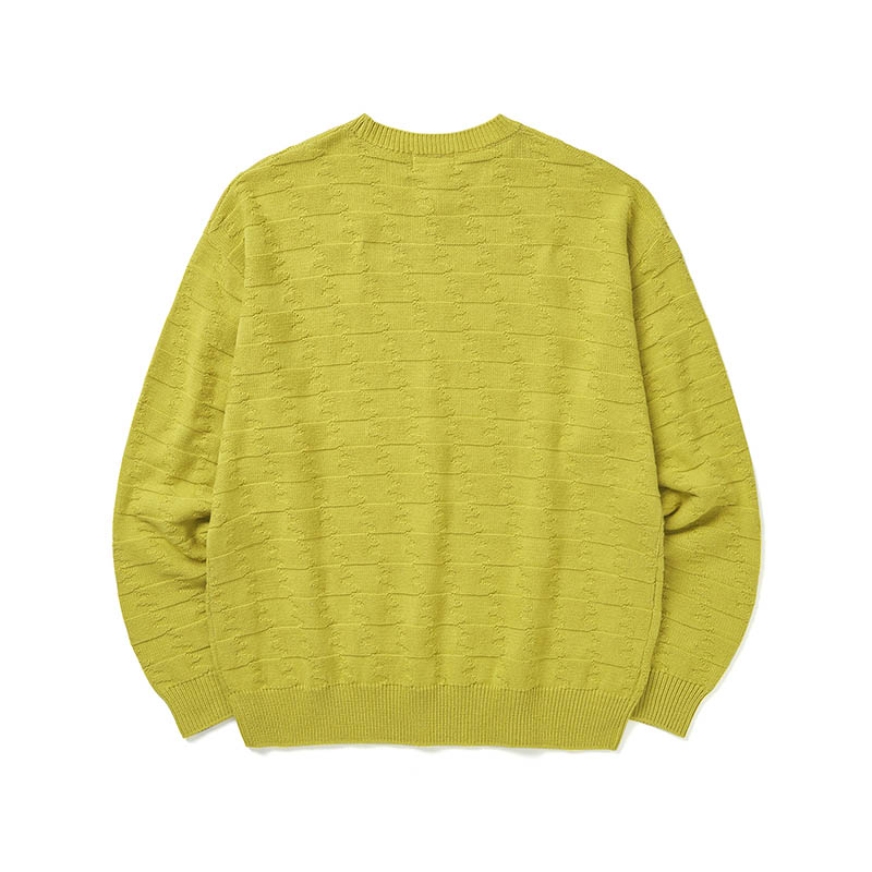 WKNDRS(ウィーケンダーズ)/ PUZZLE SWEATER -2.COLOR-