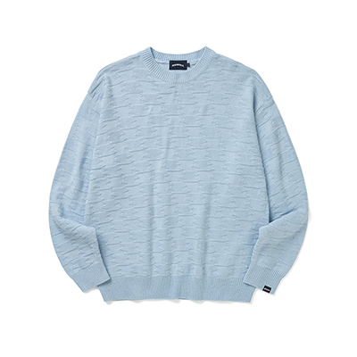 WKNDRS(ウィーケンダーズ)/ PUZZLE SWEATER -2.COLOR-