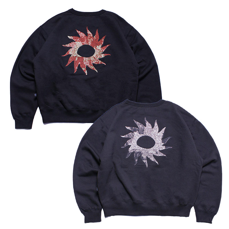 SCWEAR(スクウェア)/ ABSTRACT CREW SWEAT -2.COLOR-