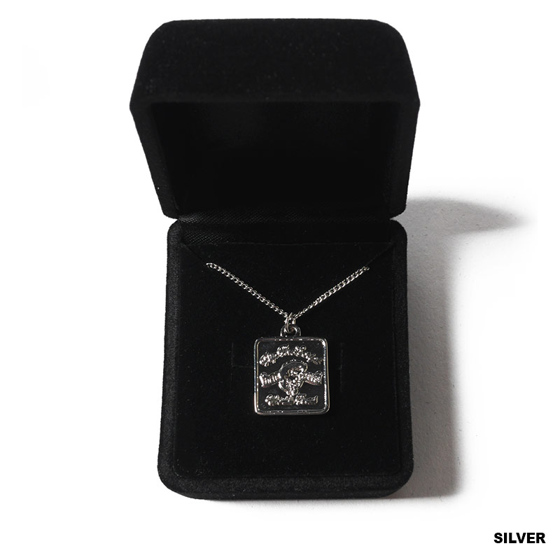 FLIP THE SCRIPT(フリップザスクリプト)/ SQUARE NECKLACE -2.COLOR-(SILVER)