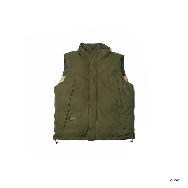 FLIP THE SCRIPT(フリップザスクリプト)/ REVERSIBLE PUFF VEST -2.COLOR-