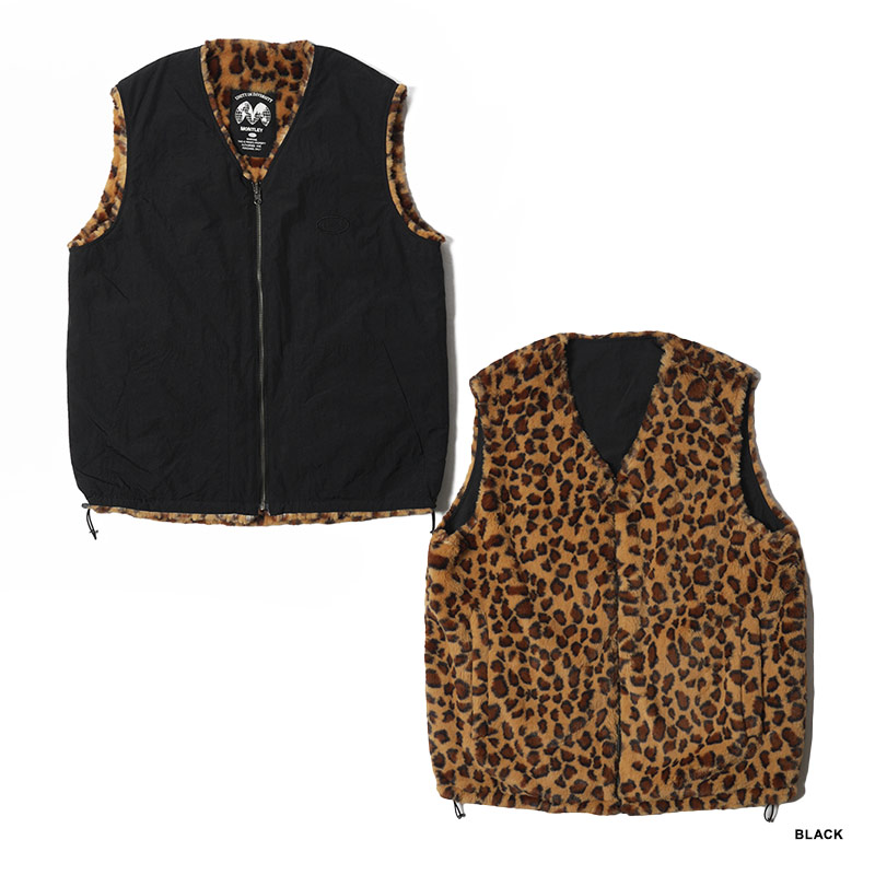 MONTLEY(モーレー)/ REVERSIBLE VEST -2.COLOR-(BLACK)