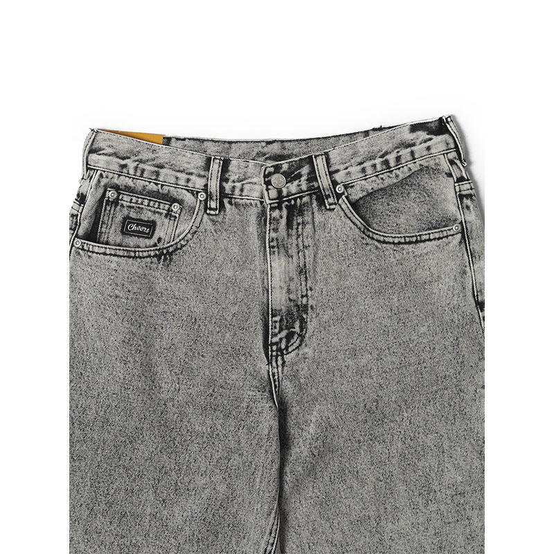 Cheers(チアーズ)/ OD DENIM 5PTEPS -BLACK-