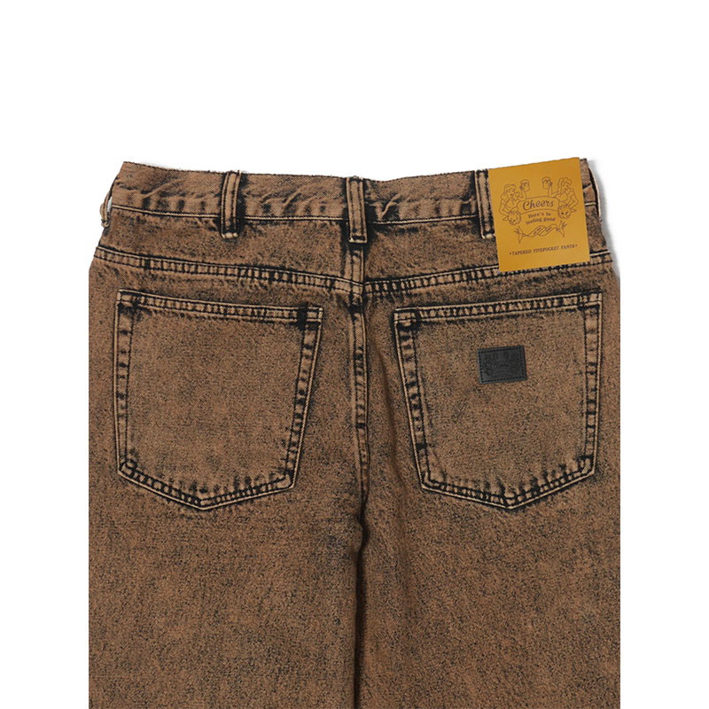 Cheers(チアーズ)/ OD DENIM 5PTEPS -ORANGE-