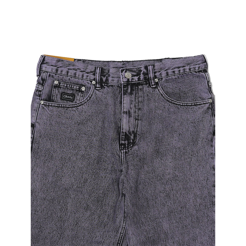 Cheers(チアーズ)/ OD DENIM 5PTEPS -PURPLE-