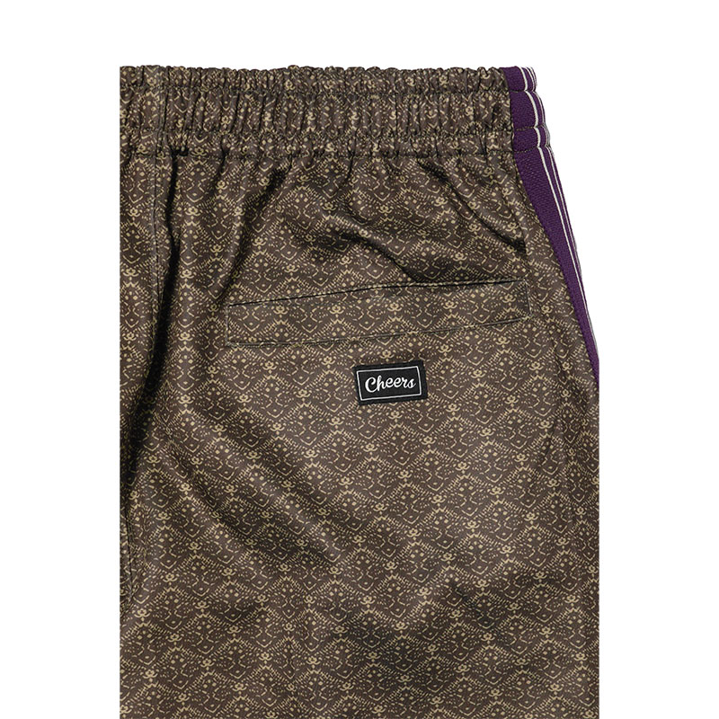 Cheers(チアーズ)/ BATIK TRACK PANTS -BROWN-