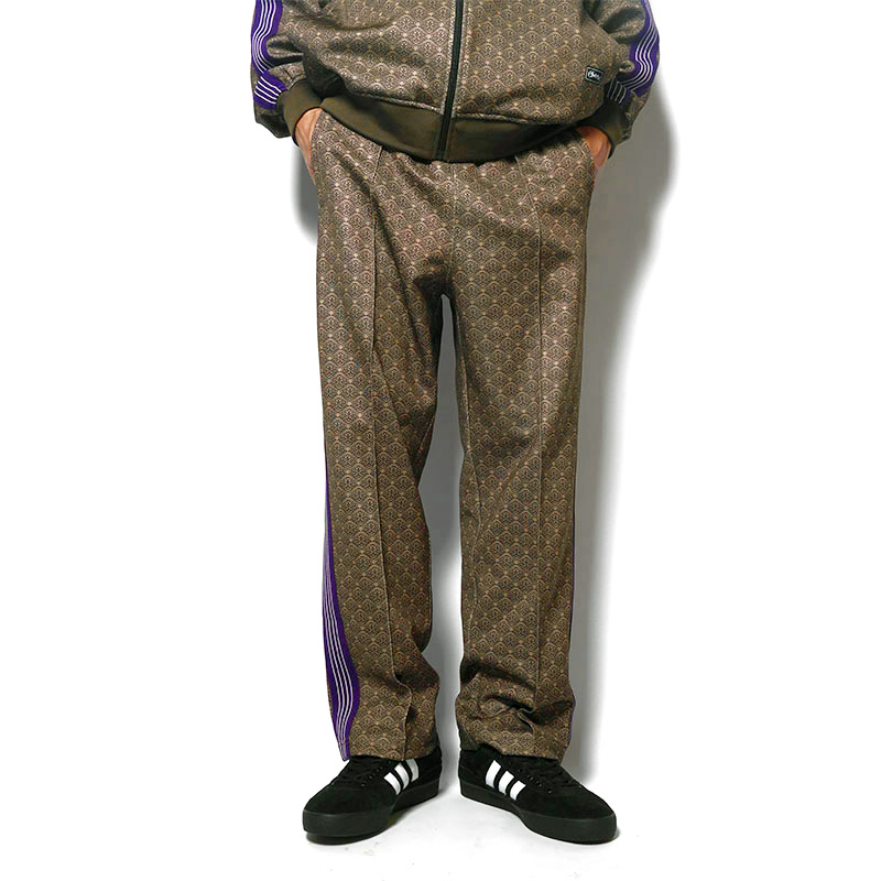 Cheers(チアーズ)/ BATIK TRACK PANTS -BROWN-
