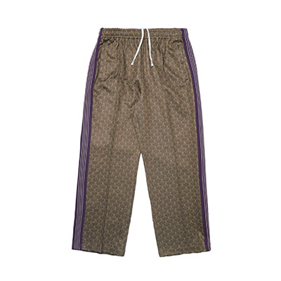 Cheers(チアーズ)/ BATIK TRACK PANTS -BROWN-