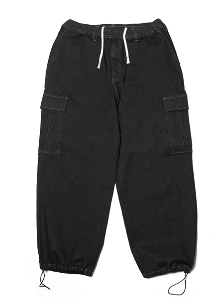 Cheers(チアーズ)/ WT DENIM PANTS -BLACK-