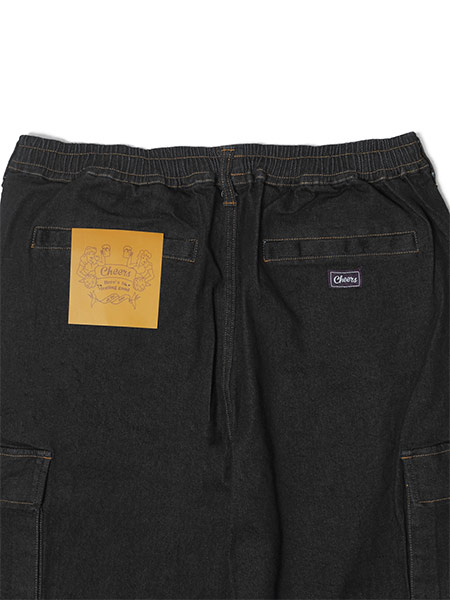 Cheers(チアーズ)/ WT DENIM PANTS -BLACK-