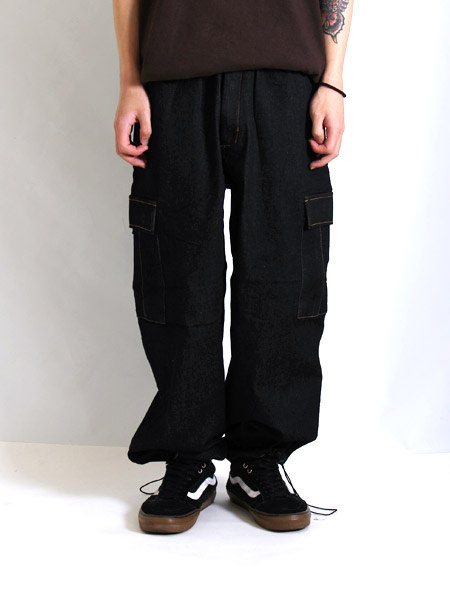 Cheers(チアーズ)/ WT DENIM PANTS -BLACK-