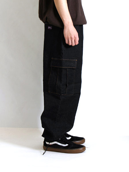 Cheers(チアーズ)/ WT DENIM PANTS -BLACK-