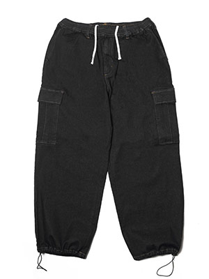 Cheers(チアーズ)/ WT DENIM PANTS -BLACK-