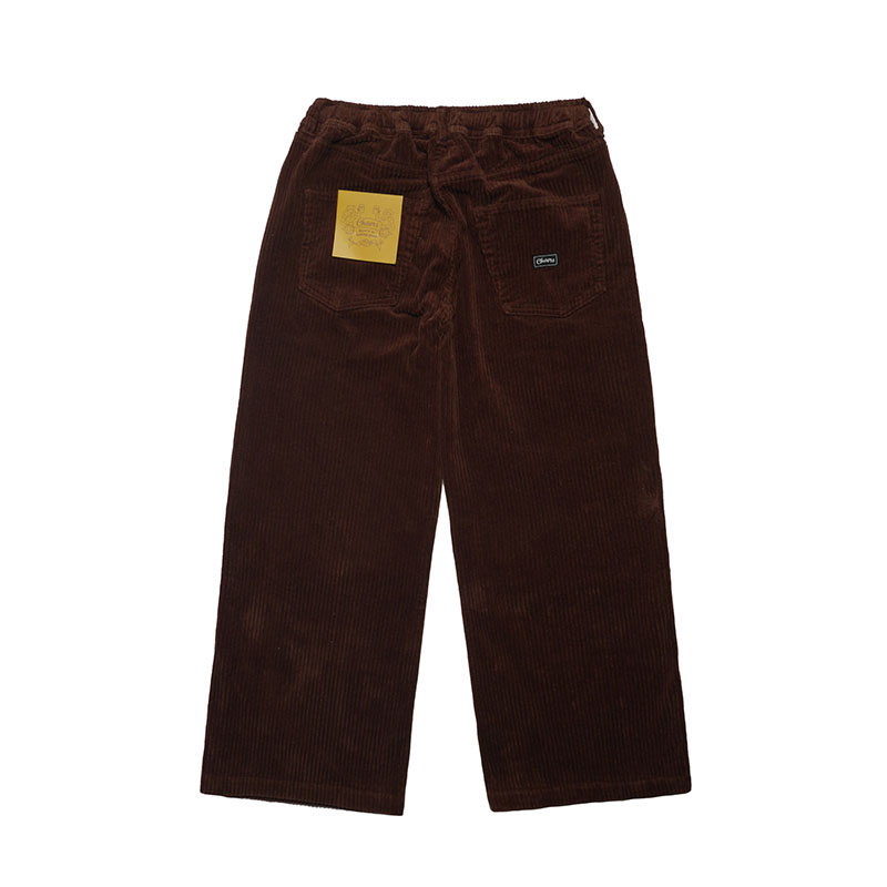 Cheers(チアーズ)/ BAGGY CORDUROY PANTS -BROWN-