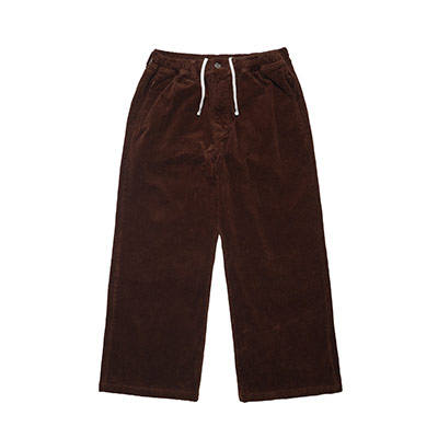 Cheers(チアーズ)/ BAGGY CORDUROY PANTS -BROWN-