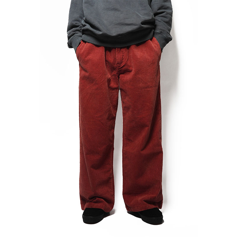 Cheers(チアーズ)/ BAGGY CORDUROY PANTS -ORANGE-